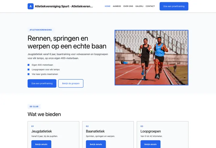 Thema Atletiekvereniging Spurt