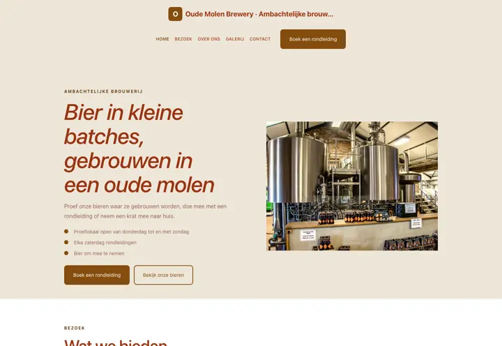Thema Oude Molen Brewery