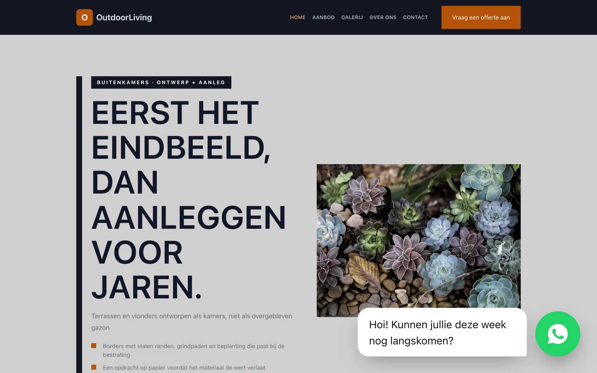 WhatsApp-knop