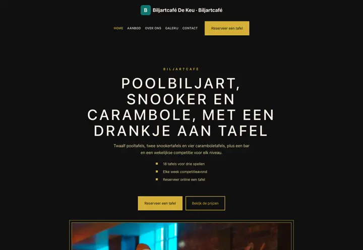 Thema Biljartcafé De Keu