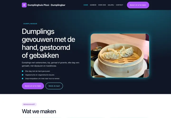 Thema Dumplinghuis Plooi