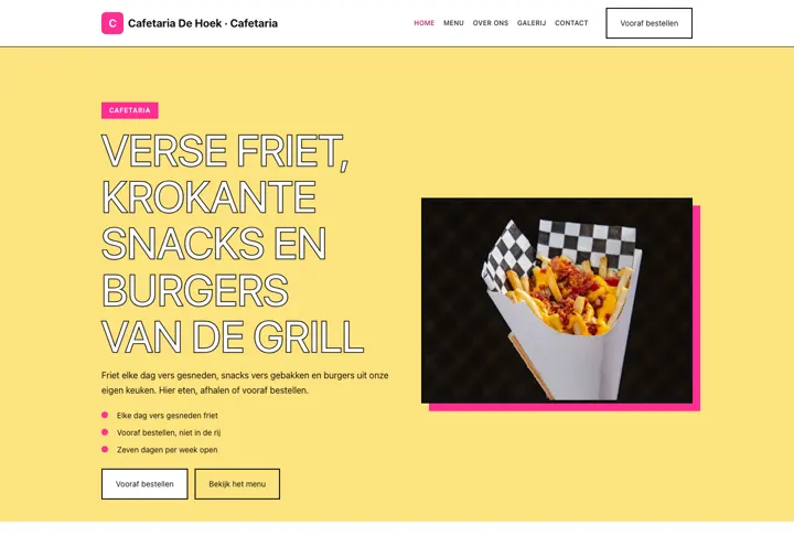 Thema Cafetaria De Hoek