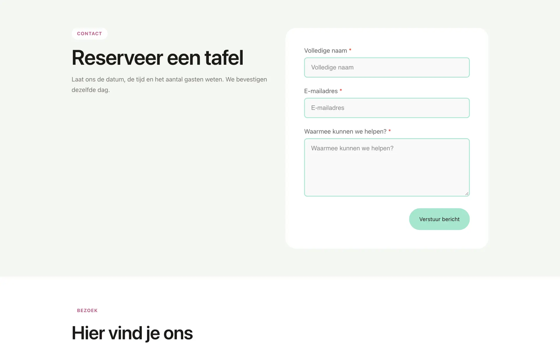 Aanvraagformulier