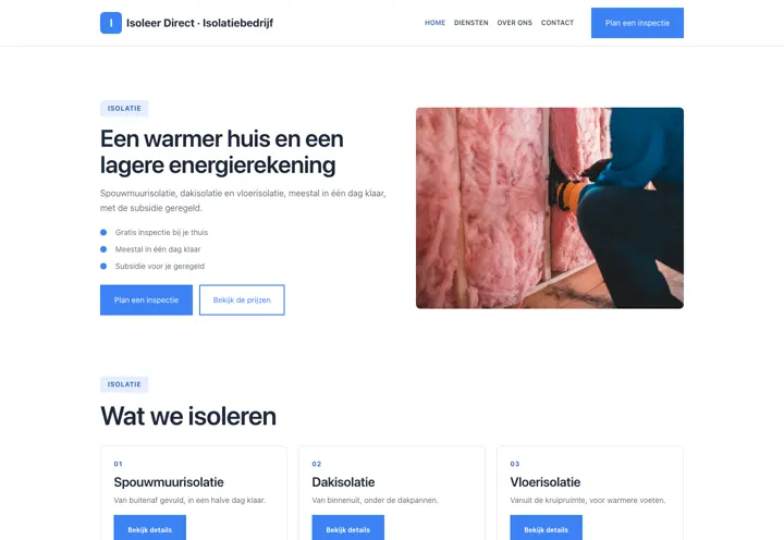 Thema Isoleer Direct