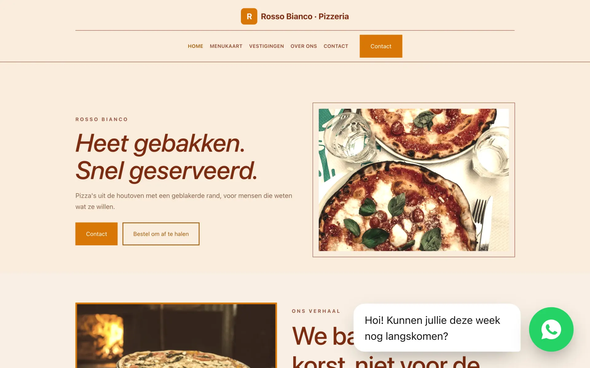 WhatsApp-knop