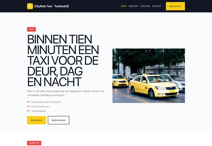 Thema CityRide Taxi