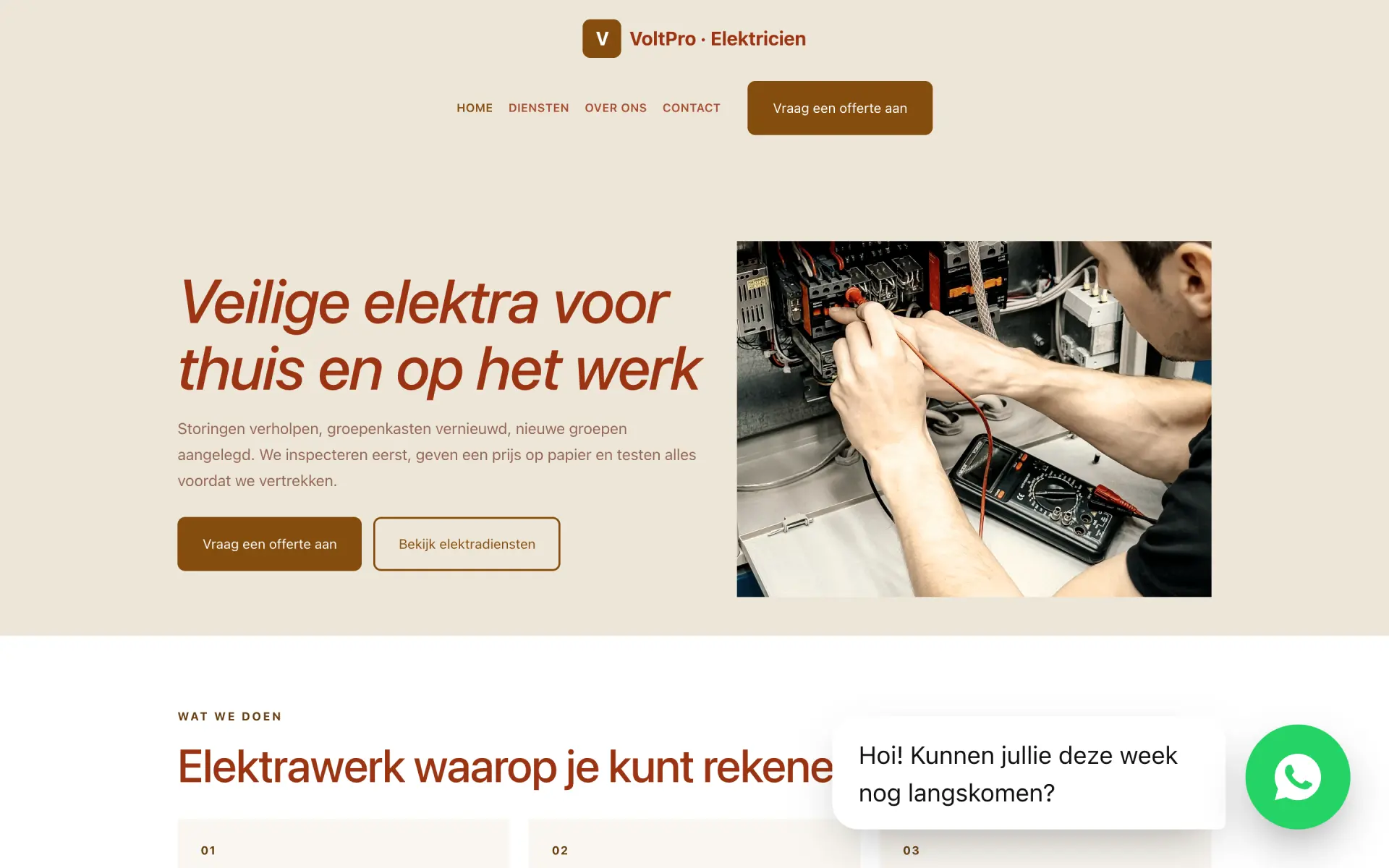 WhatsApp-knop