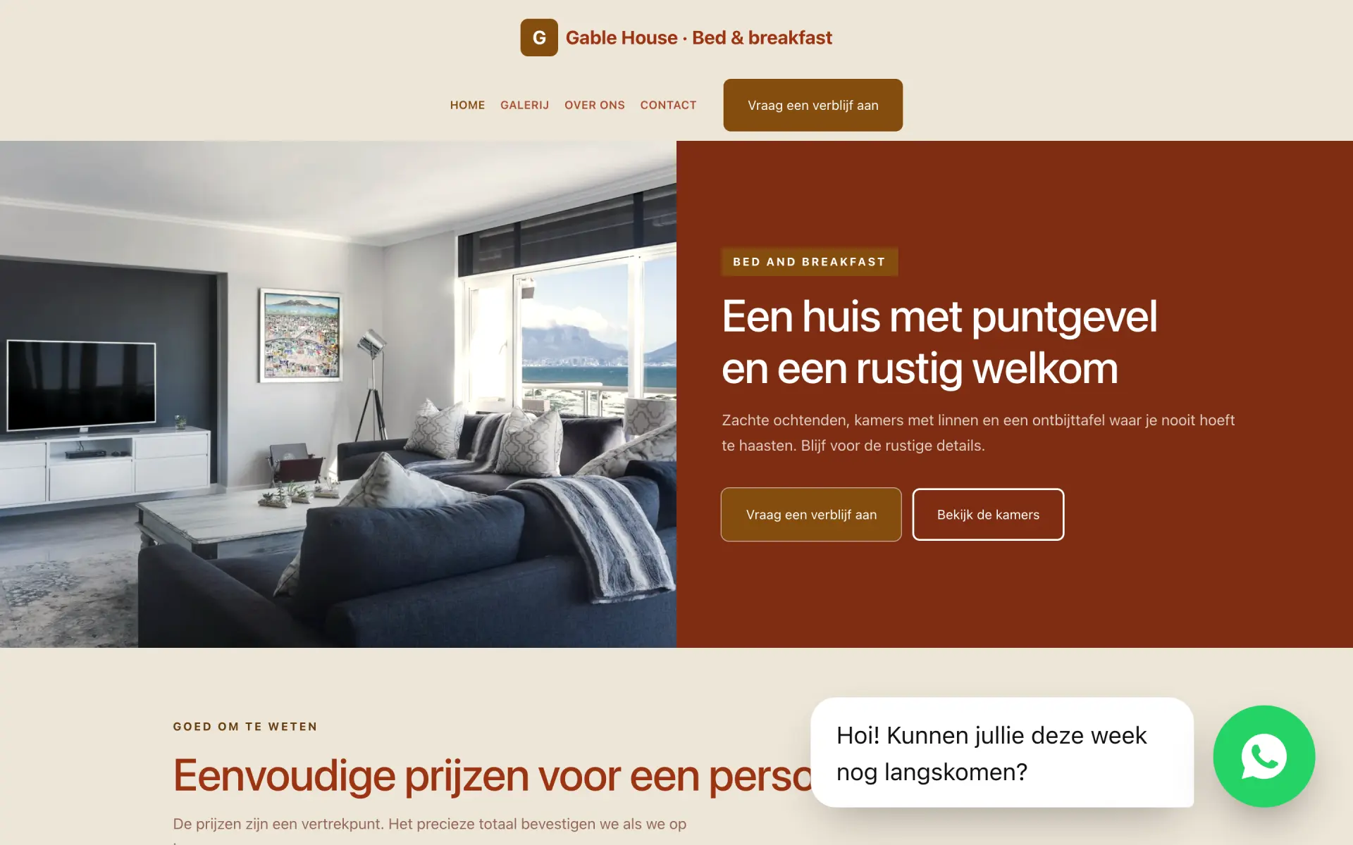 WhatsApp-knop