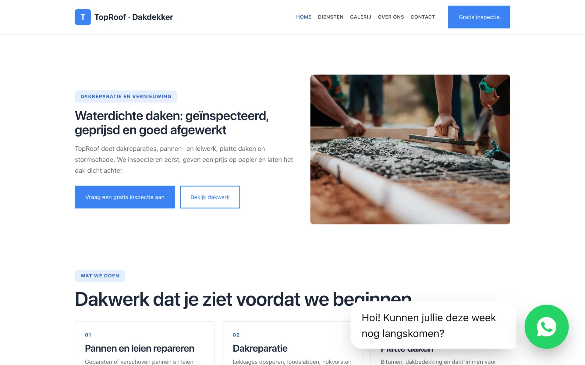 WhatsApp-knop