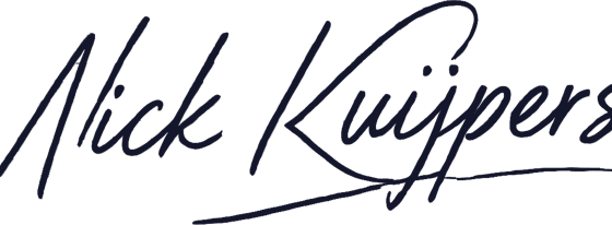 Handtekening van Nick Kuijpers