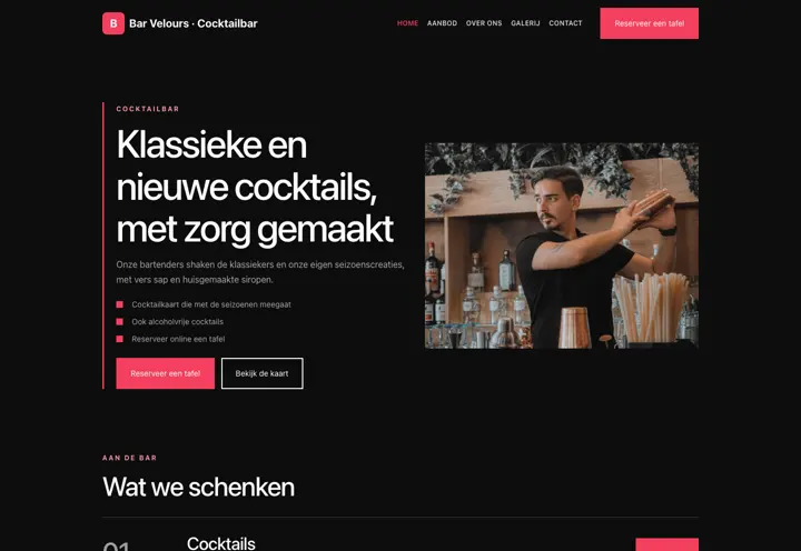 Thema Bar Velours