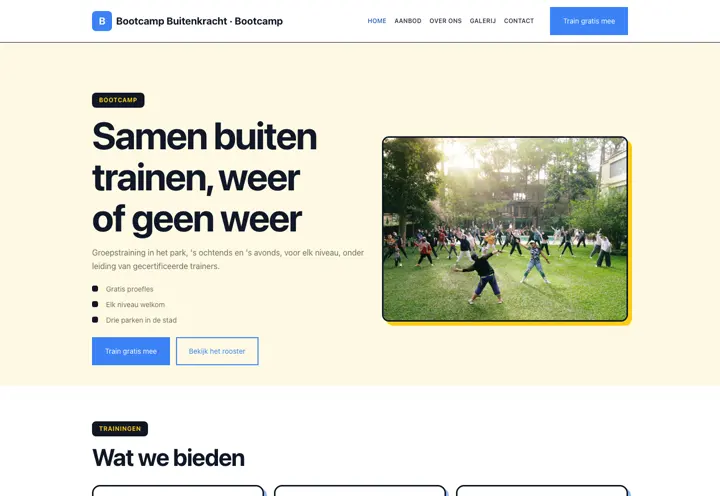 Thema Bootcamp Buitenkracht