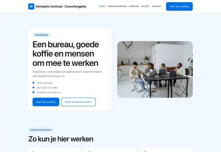 Thema Werkplek Centraal