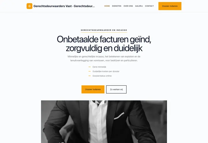 Thema Gerechtsdeurwaarders Vast