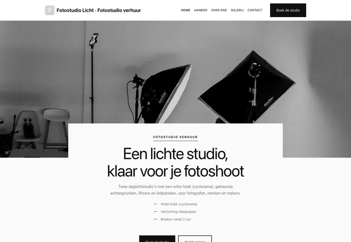 Thema Fotostudio Licht