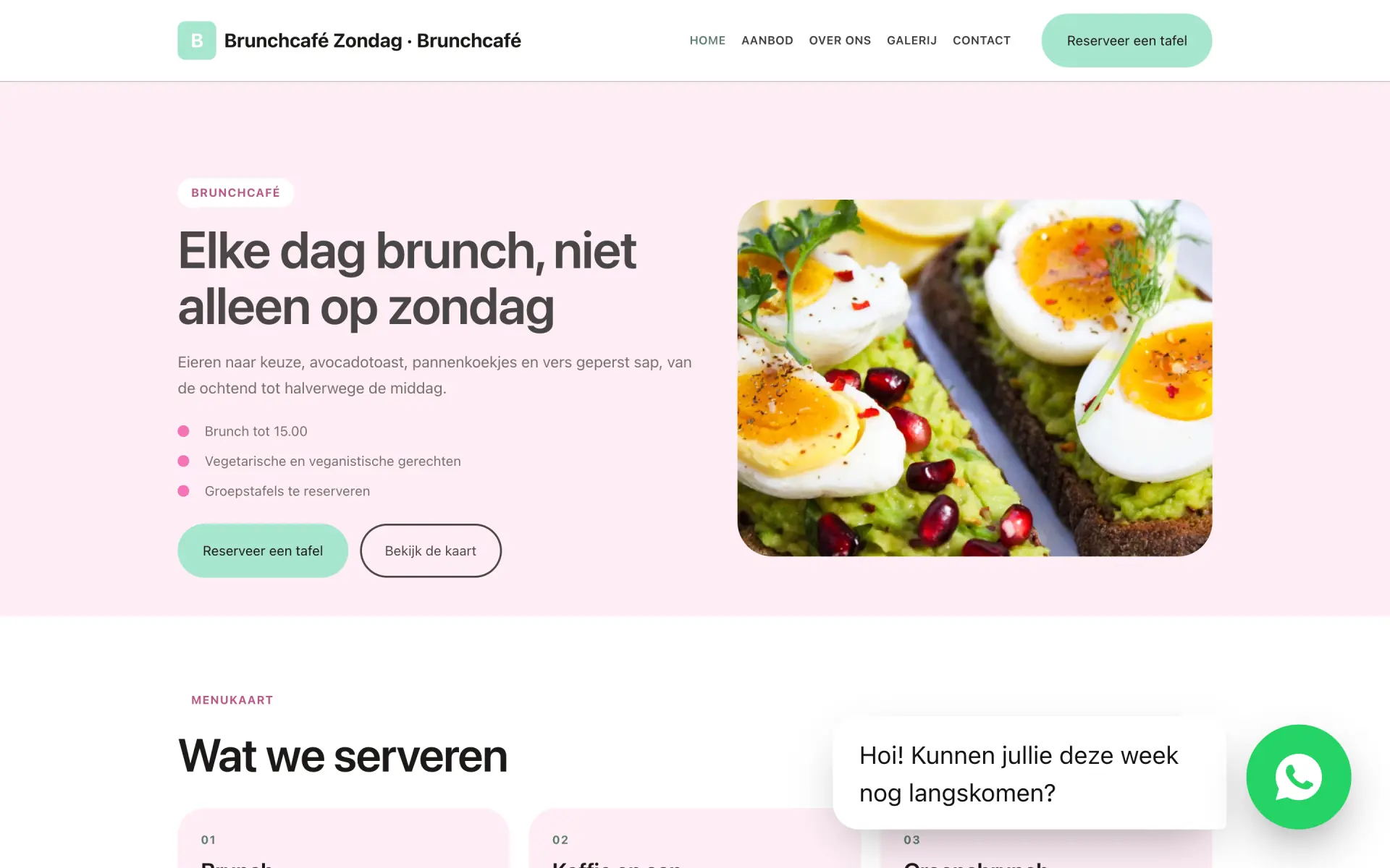 WhatsApp-knop