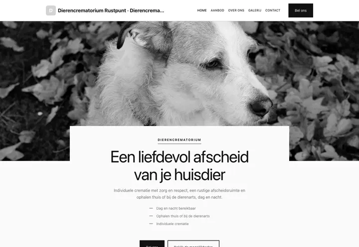 Thema Dierencrematorium Rustpunt
